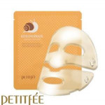 PETITFEE  Gold   Snail Hydrogel Mask Pack Гидрогелевая маска с золотом и улиточным муцином