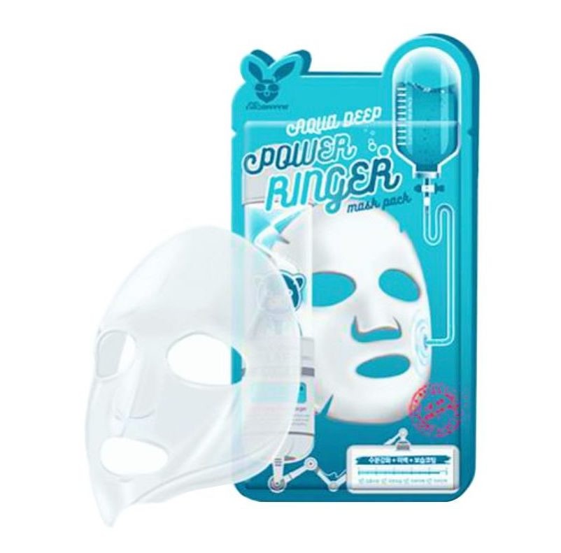 Elizavecca Тканевая маска д/лица Увлажняющая AQUA  DEEP POWER Ringer mask pack, 23см