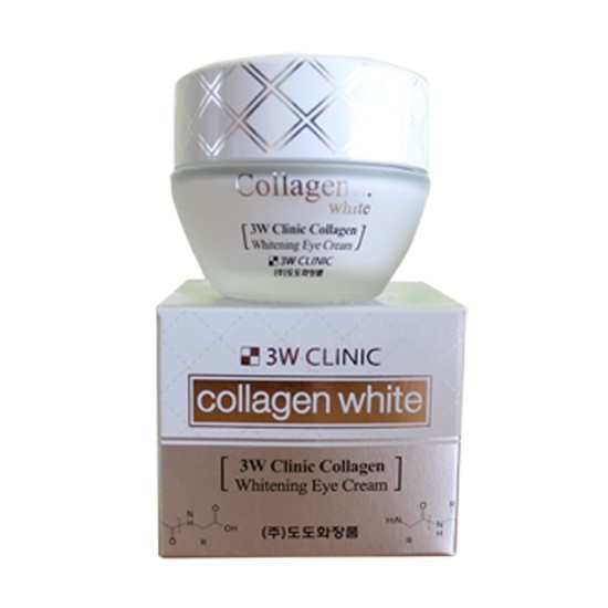 3W Clinic "Whitening Eye Cream" Осветляющий крем для кожи вокруг глаз, 35 гр