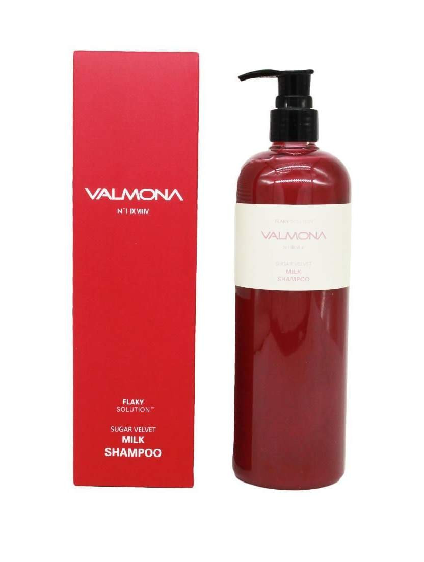 [VALMONA] Шампунь для волос ЯГОДЫ Sugar Velvet Milk Shampoo, 480 мл