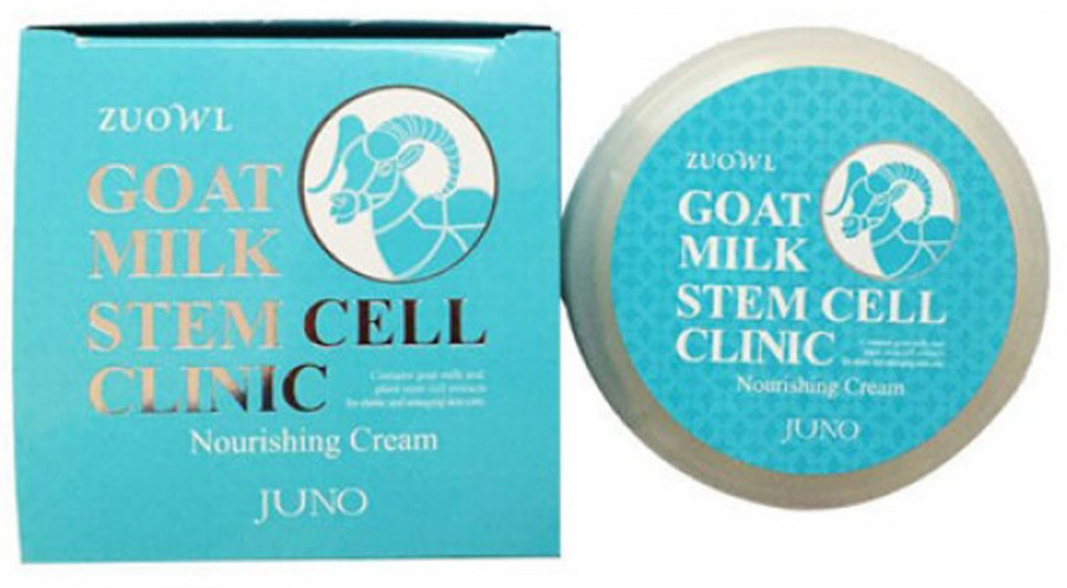 JUNO JUNO Zuowl Питательный крем для лица со стволовыми клетками Козье молоко 100г