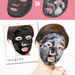 [Elizavecca] Ткан. маска Witch Piggy Hell-Pore Black Solution Bubble Serum Mask Pack, 1 шт