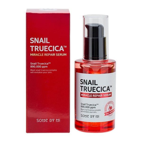 Сыворотка для лица с муцином чёрной улитки Some By Mi Snail Truecica Miracle Repair Serum 50 ml