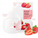 MIZON Тканевая маска для лица с экстрактом клубники Joyful Time Essence Mask Strawberry 23г