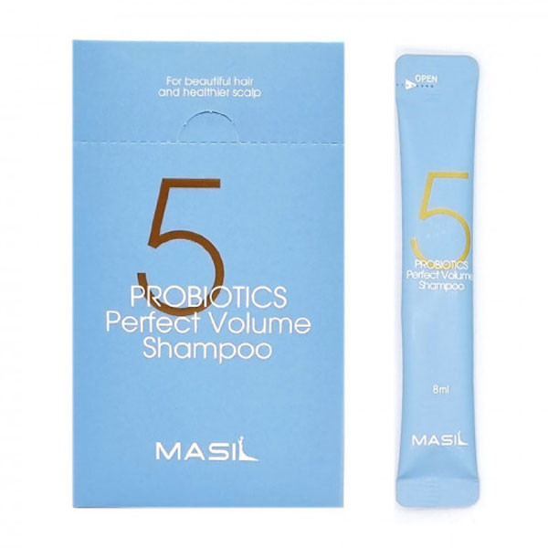 Masil 5 Probiotics Perfect Volume Shampoo STICK POUCH Мягкий шампунь с пробиотиками, 8мл