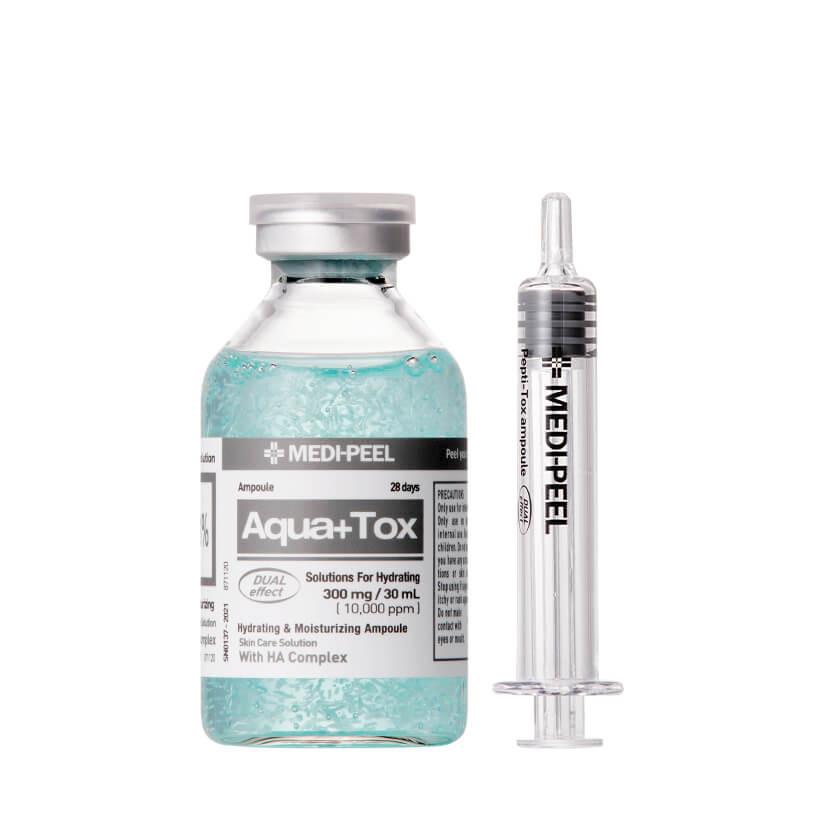 Medi-Peel Увлажняющая сыворотка для сияния кожи Aqua Plus Tox Ampoule 30мл
