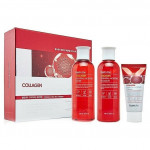 Набор увлажняющих средств с коллагеном для лица FARMSTAY Collagen Essential Moisture Skin Care 3 set