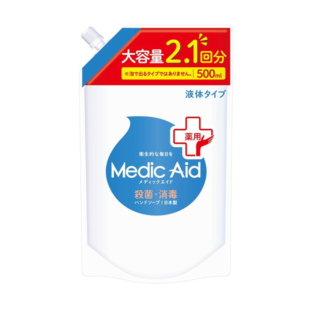 Nissan FaFa "Medic Aid" Жидкое мыло для рук 500мл (м/у)