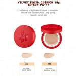 Тональный кушон с матовым финишем Missha Velvet Finish Cushion SPF50+ PA+++(21 тон светлый беж)