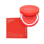 Тональный кушон с матовым финишем Missha Velvet Finish Cushion SPF50+ PA+++(21 тон светлый беж)